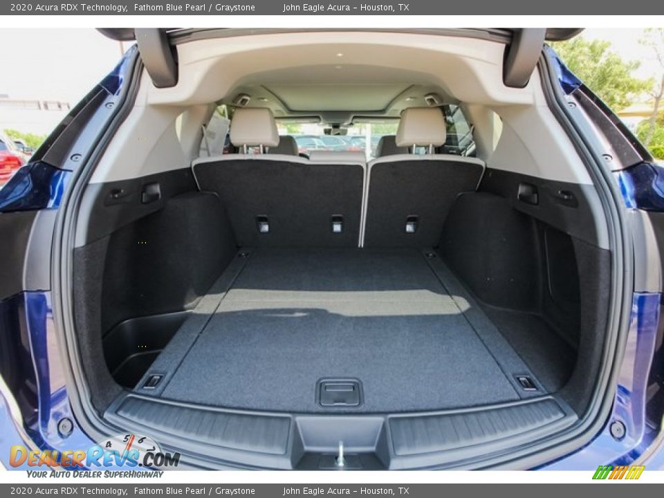 2020 Acura RDX Technology Fathom Blue Pearl / Graystone Photo #19