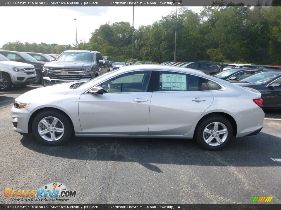 2020 Chevrolet Malibu LS Silver Ice Metallic / Jet Black Photo #2