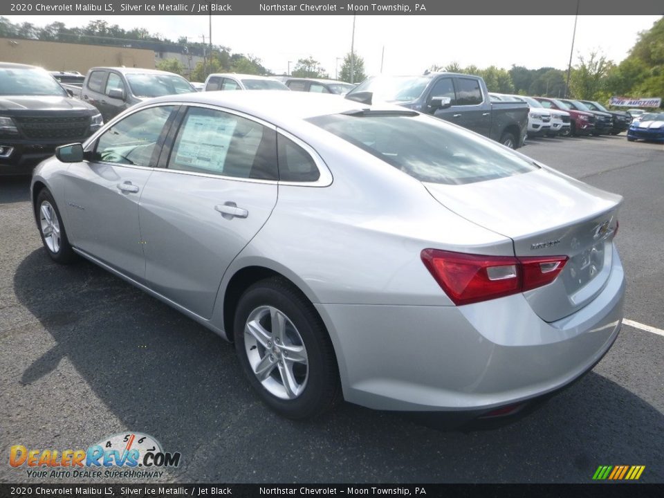 2020 Chevrolet Malibu LS Silver Ice Metallic / Jet Black Photo #3