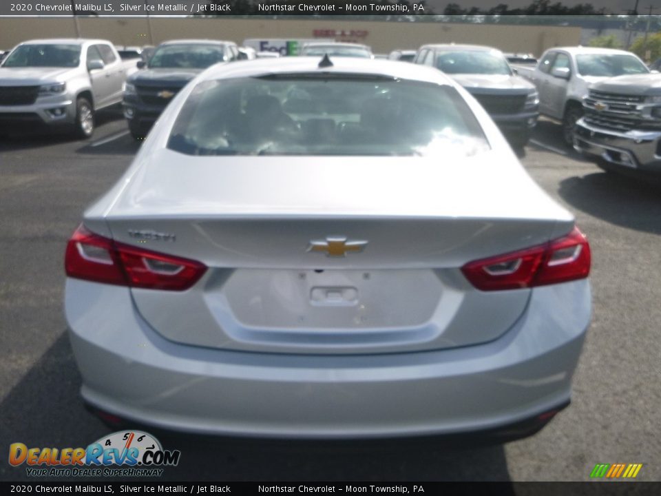 2020 Chevrolet Malibu LS Silver Ice Metallic / Jet Black Photo #4