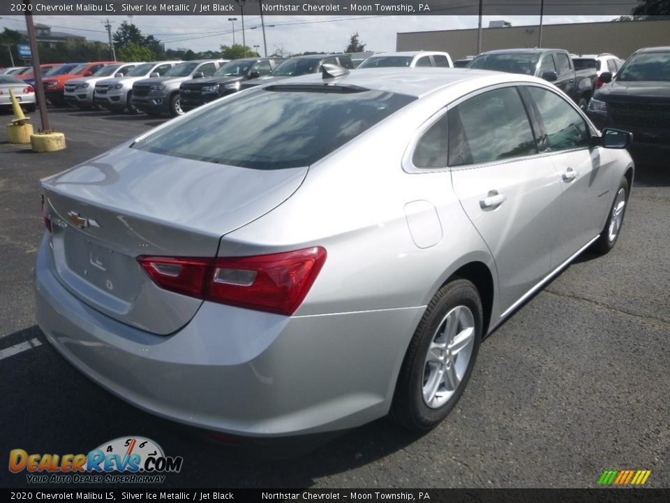 2020 Chevrolet Malibu LS Silver Ice Metallic / Jet Black Photo #5