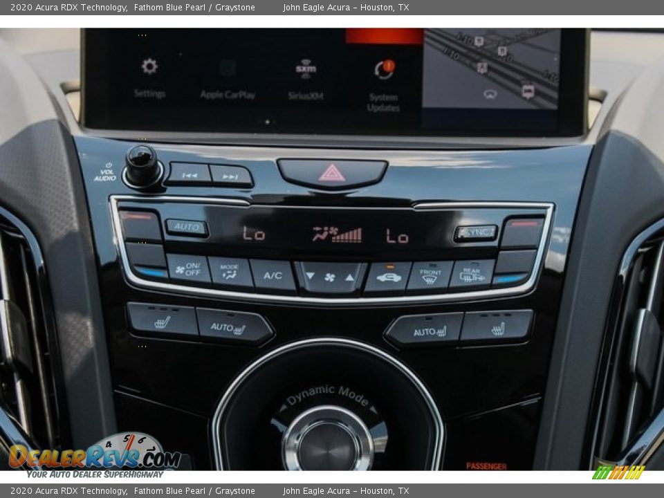 2020 Acura RDX Technology Fathom Blue Pearl / Graystone Photo #29