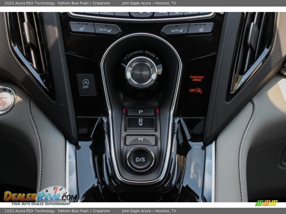 2020 Acura RDX Technology Fathom Blue Pearl / Graystone Photo #30