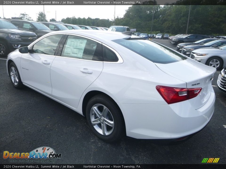 2020 Chevrolet Malibu LS Summit White / Jet Black Photo #3