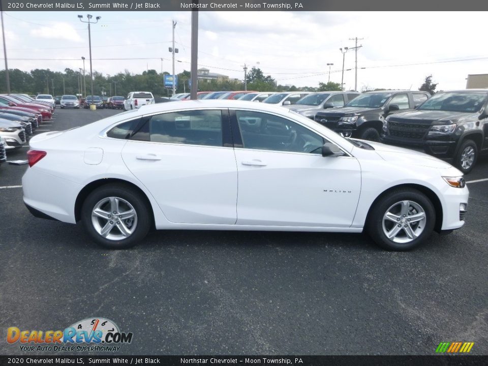 2020 Chevrolet Malibu LS Summit White / Jet Black Photo #6