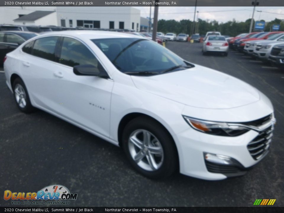 2020 Chevrolet Malibu LS Summit White / Jet Black Photo #7