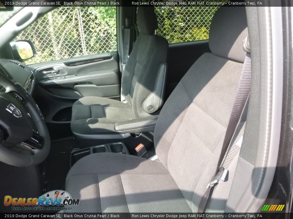 2019 Dodge Grand Caravan SE Black Onyx Crystal Pearl / Black Photo #11
