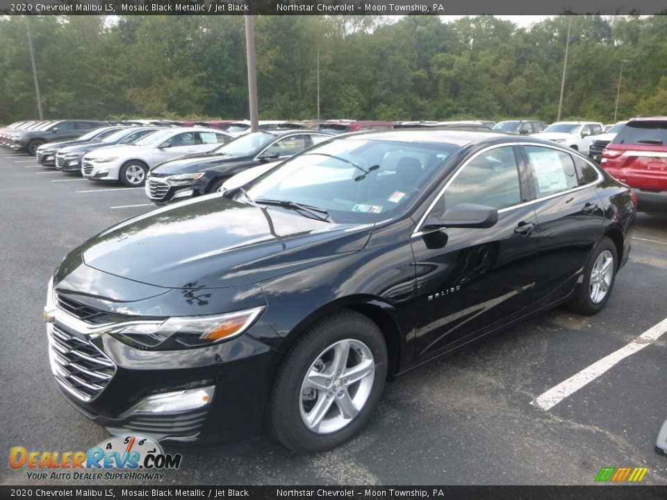 2020 Chevrolet Malibu LS Mosaic Black Metallic / Jet Black Photo #1