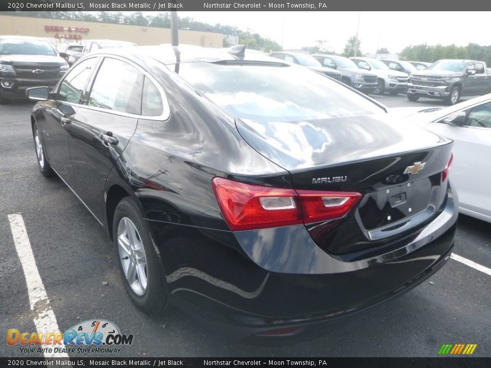 2020 Chevrolet Malibu LS Mosaic Black Metallic / Jet Black Photo #2