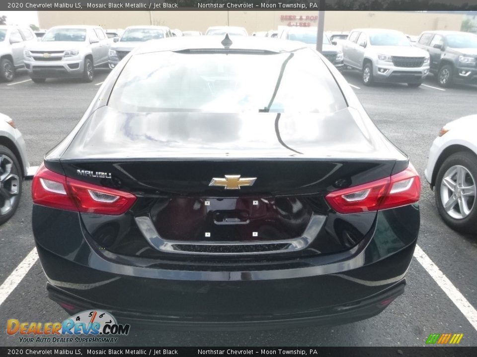 2020 Chevrolet Malibu LS Mosaic Black Metallic / Jet Black Photo #3