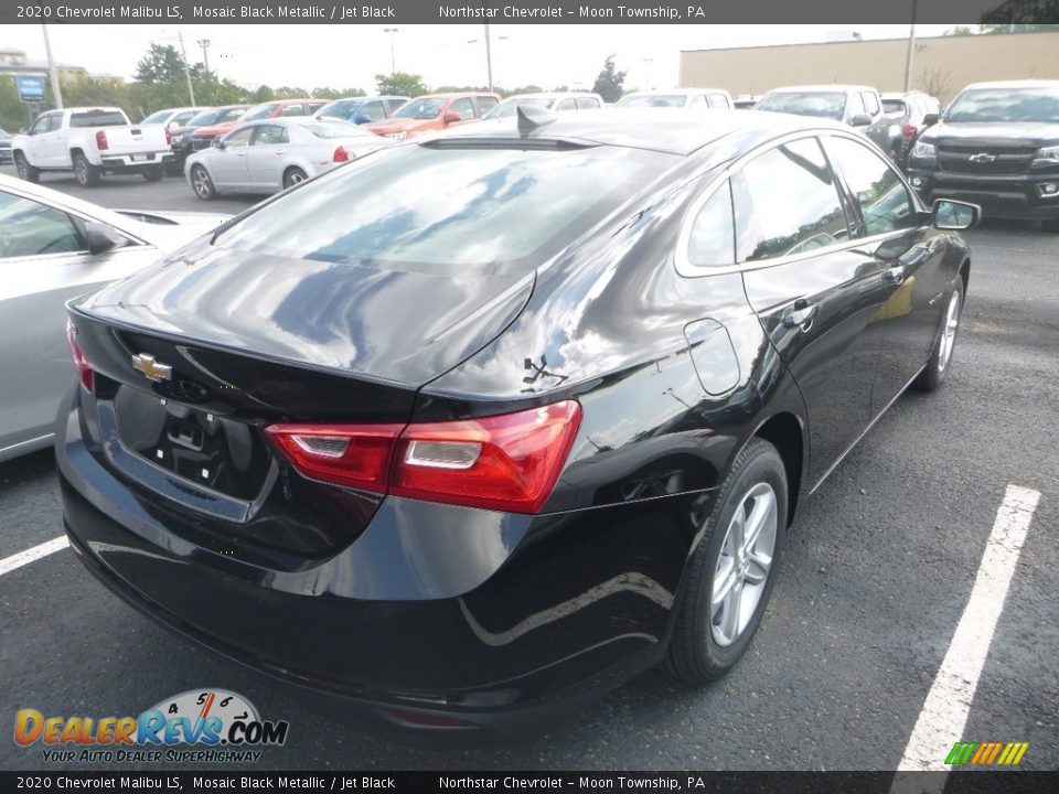 2020 Chevrolet Malibu LS Mosaic Black Metallic / Jet Black Photo #4