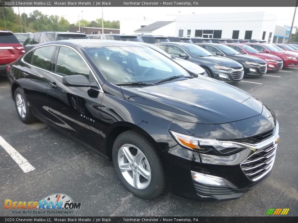 2020 Chevrolet Malibu LS Mosaic Black Metallic / Jet Black Photo #5