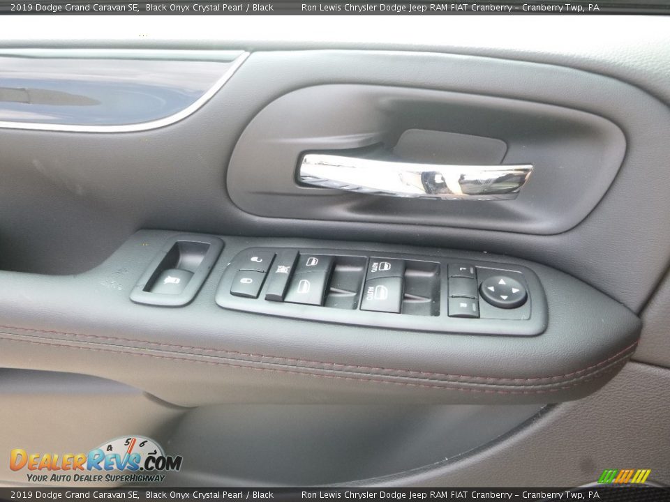 2019 Dodge Grand Caravan SE Black Onyx Crystal Pearl / Black Photo #20