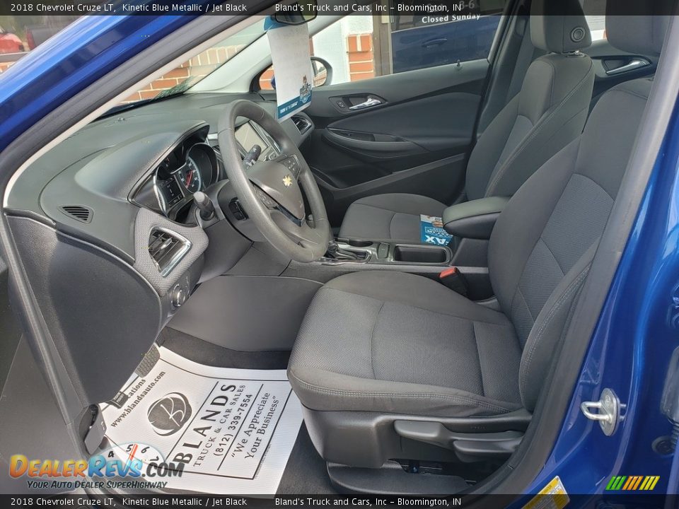 2018 Chevrolet Cruze LT Kinetic Blue Metallic / Jet Black Photo #7