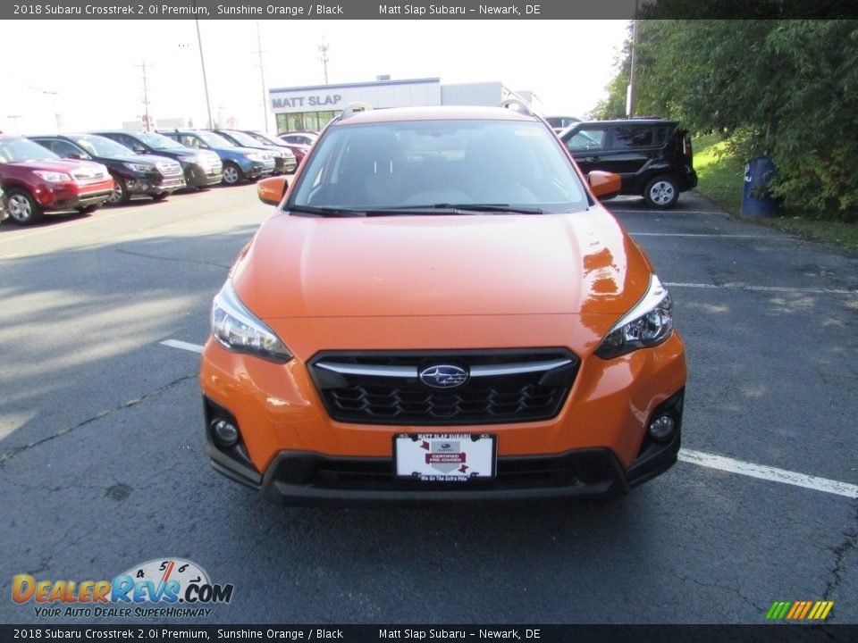 2018 Subaru Crosstrek 2.0i Premium Sunshine Orange / Black Photo #3