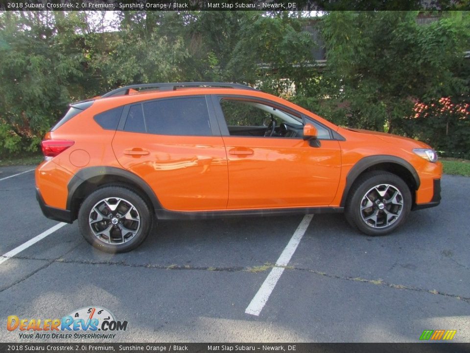 2018 Subaru Crosstrek 2.0i Premium Sunshine Orange / Black Photo #5