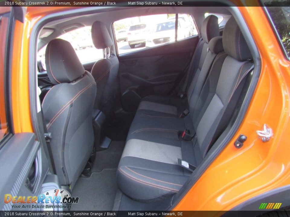 2018 Subaru Crosstrek 2.0i Premium Sunshine Orange / Black Photo #21