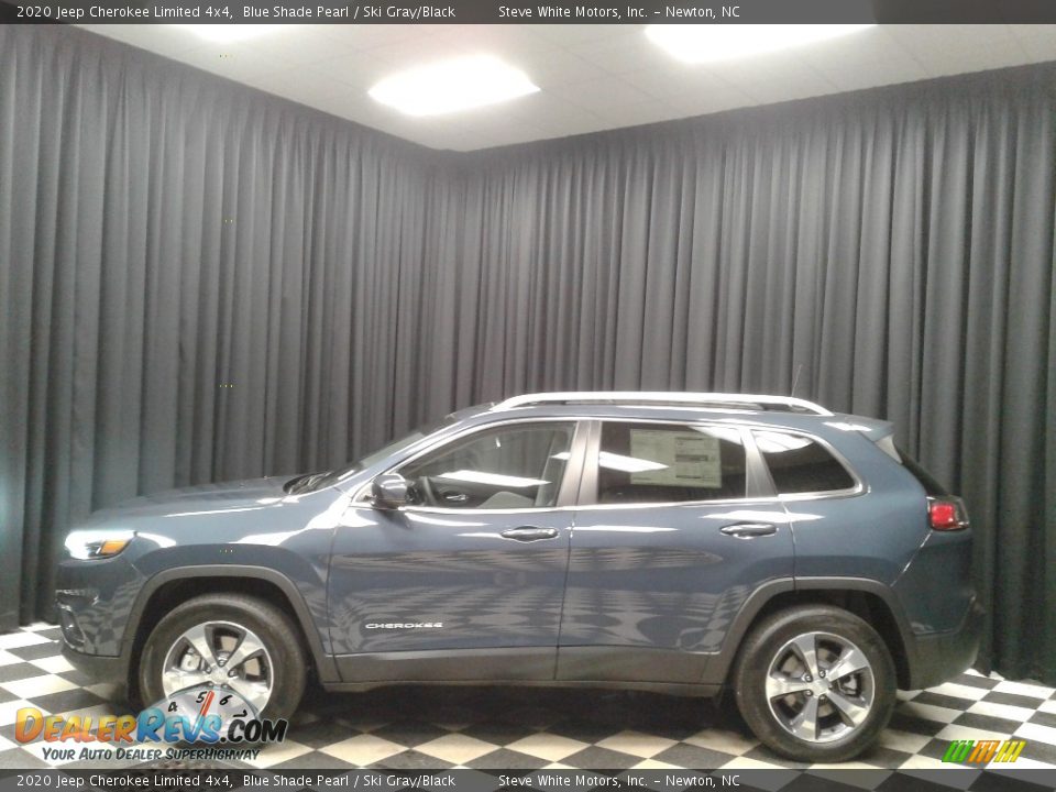 2020 Jeep Cherokee Limited 4x4 Blue Shade Pearl / Ski Gray/Black Photo #1