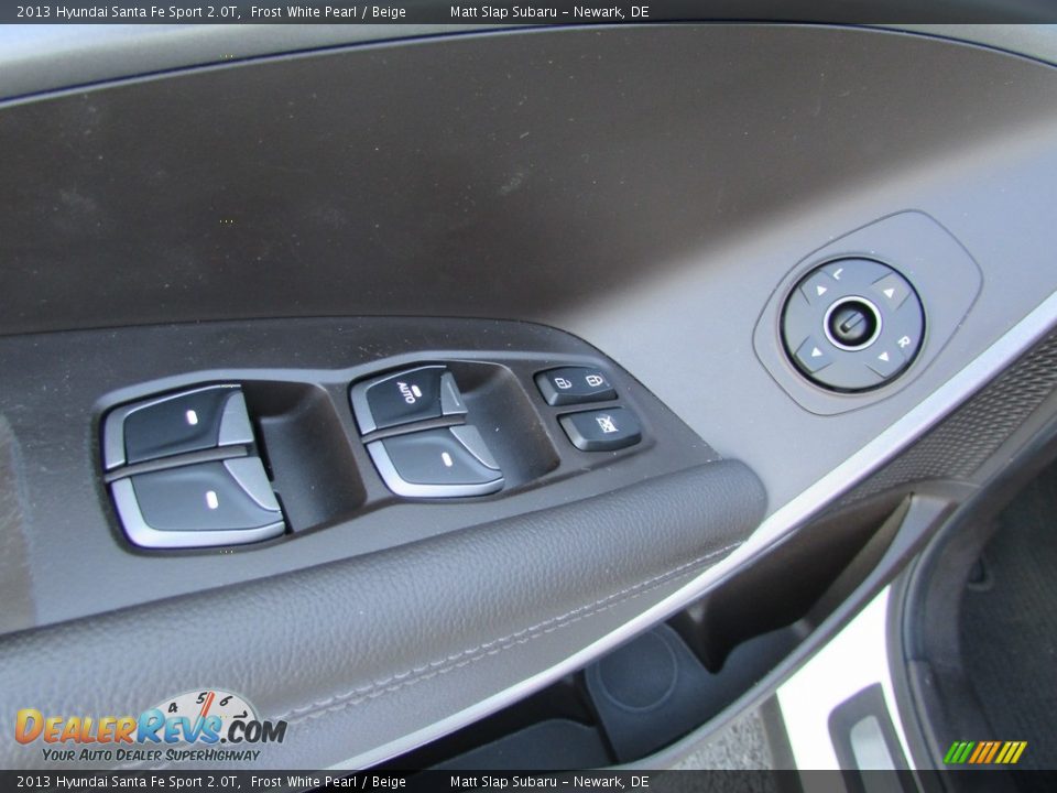 2013 Hyundai Santa Fe Sport 2.0T Frost White Pearl / Beige Photo #15