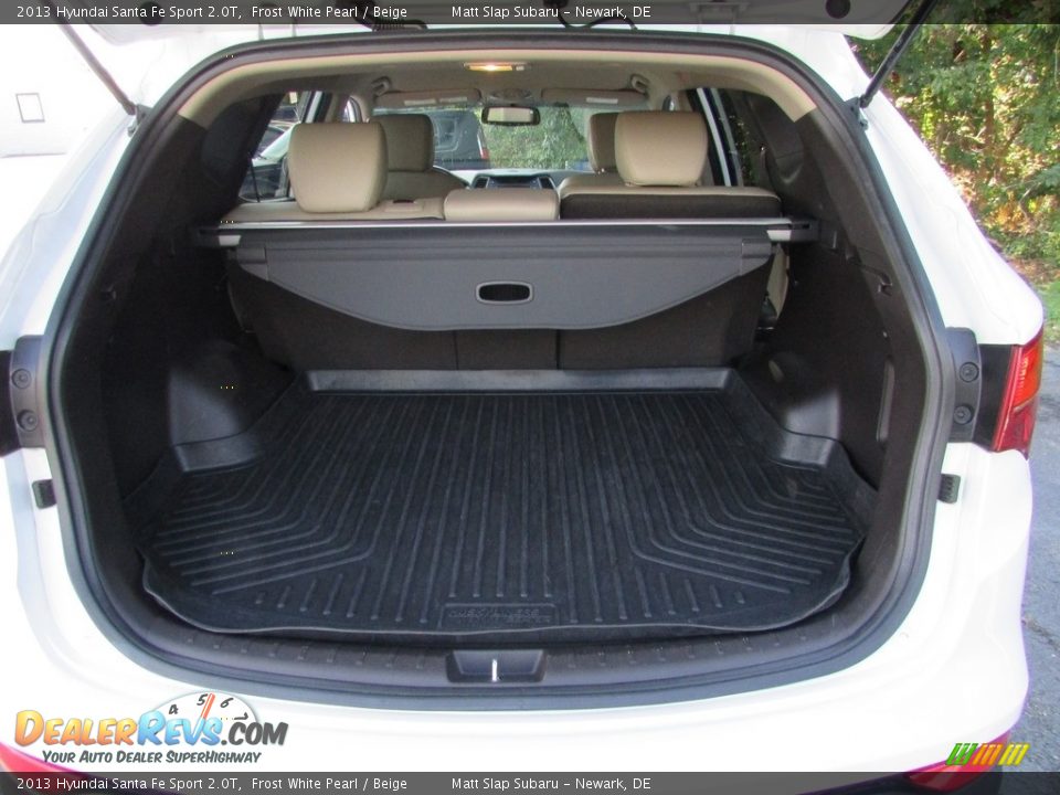 2013 Hyundai Santa Fe Sport 2.0T Frost White Pearl / Beige Photo #20