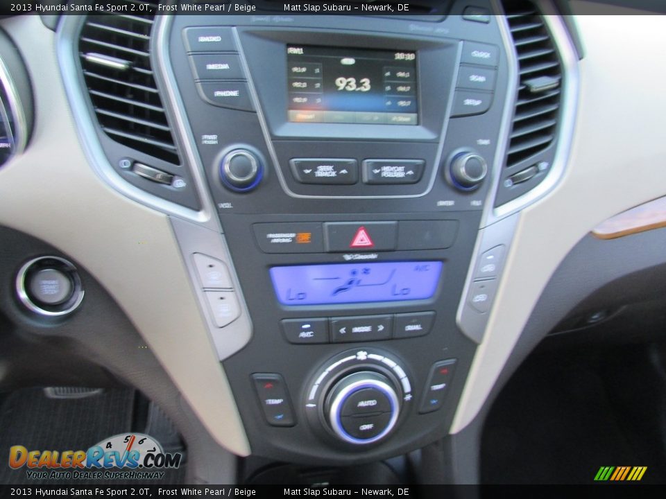 2013 Hyundai Santa Fe Sport 2.0T Frost White Pearl / Beige Photo #25