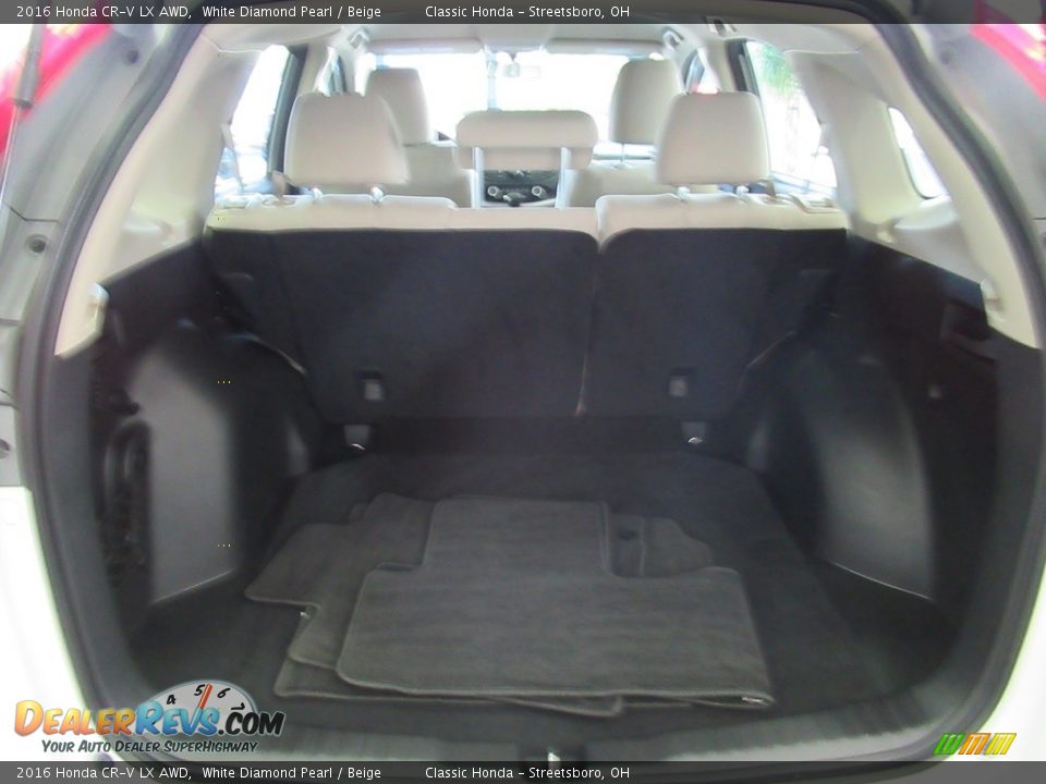 2016 Honda CR-V LX AWD White Diamond Pearl / Beige Photo #32