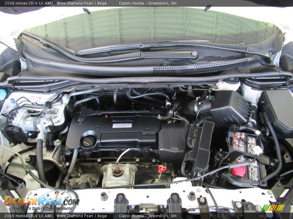 2016 Honda CR-V LX AWD White Diamond Pearl / Beige Photo #33