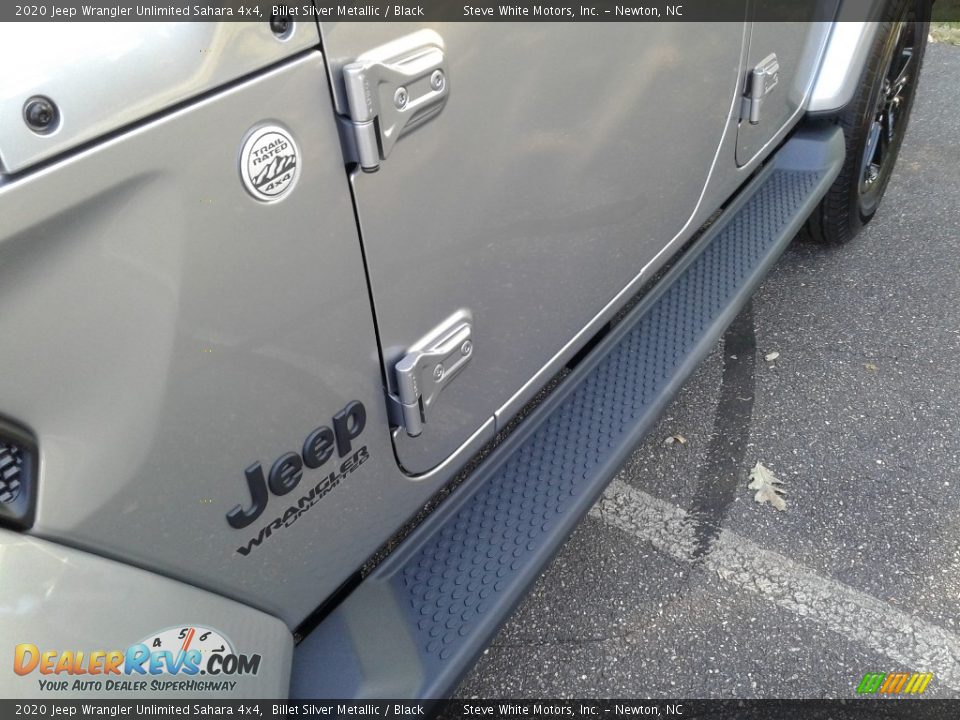 2020 Jeep Wrangler Unlimited Sahara 4x4 Billet Silver Metallic / Black Photo #27