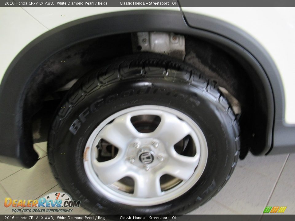 2016 Honda CR-V LX AWD White Diamond Pearl / Beige Photo #36