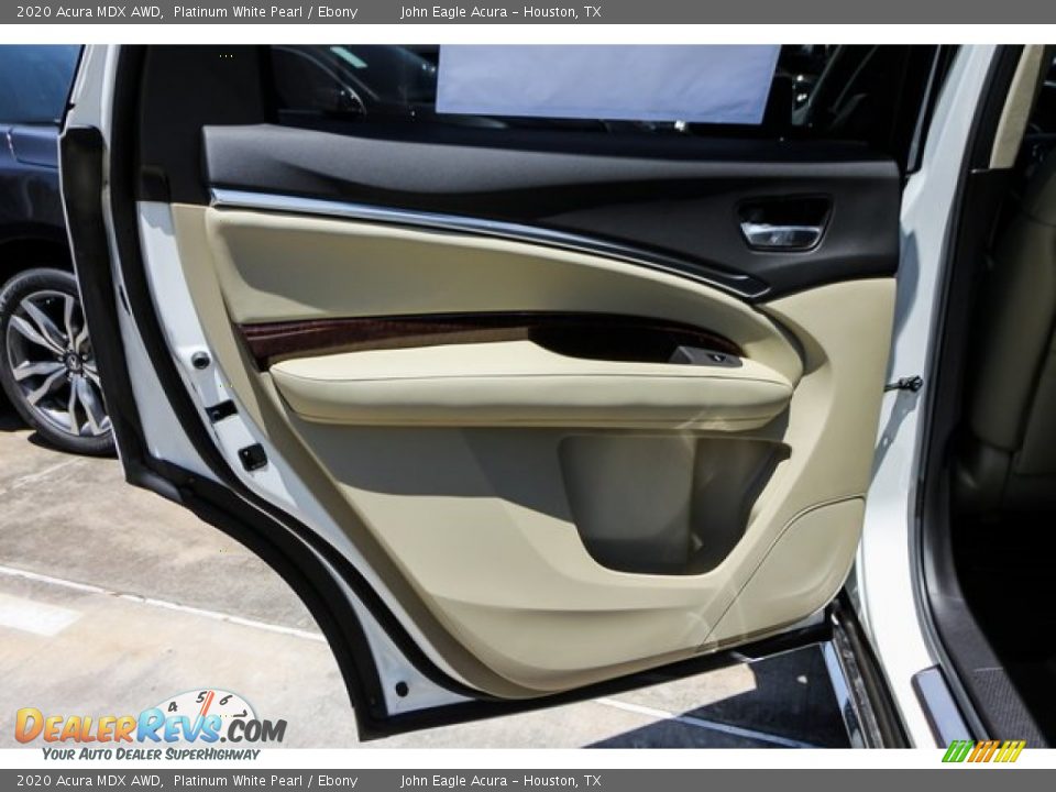 2020 Acura MDX AWD Platinum White Pearl / Ebony Photo #16