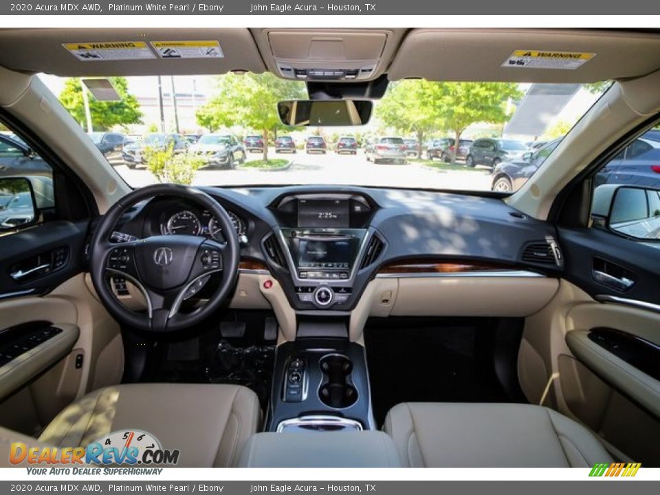2020 Acura MDX AWD Platinum White Pearl / Ebony Photo #26