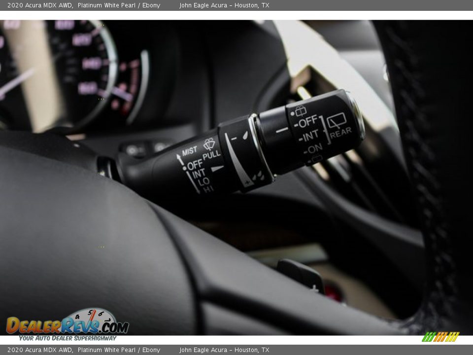 2020 Acura MDX AWD Platinum White Pearl / Ebony Photo #35