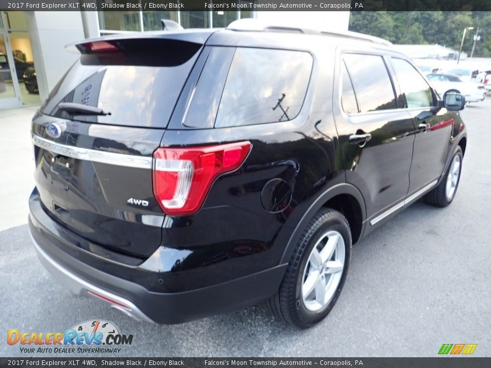 2017 Ford Explorer XLT 4WD Shadow Black / Ebony Black Photo #2