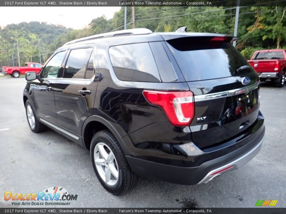 2017 Ford Explorer XLT 4WD Shadow Black / Ebony Black Photo #5