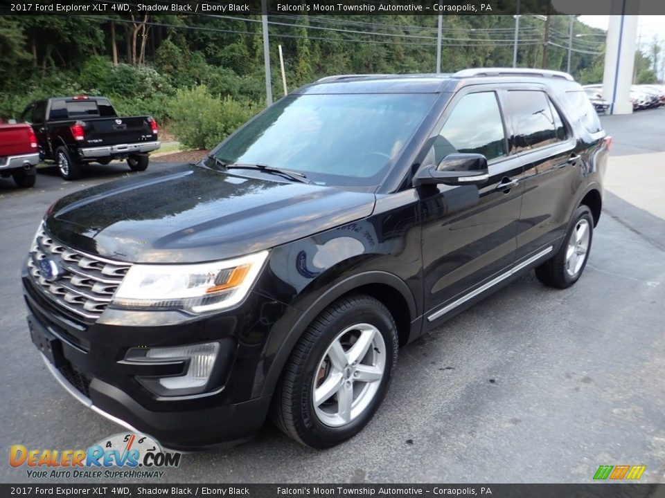2017 Ford Explorer XLT 4WD Shadow Black / Ebony Black Photo #7