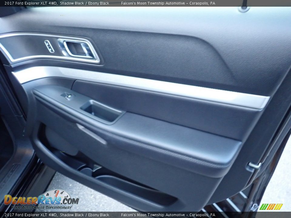 2017 Ford Explorer XLT 4WD Shadow Black / Ebony Black Photo #13
