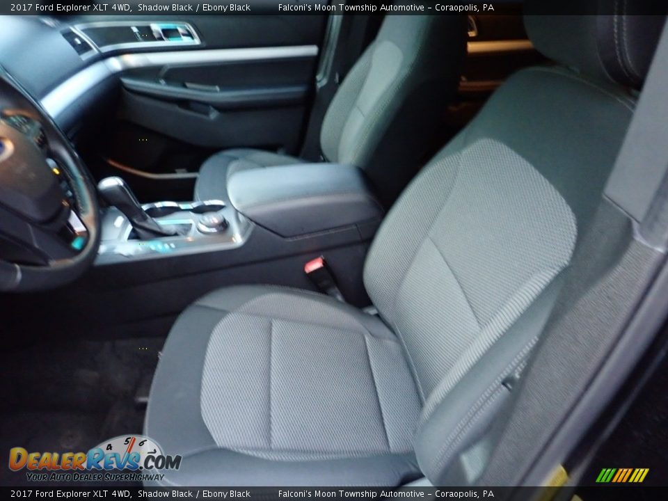 2017 Ford Explorer XLT 4WD Shadow Black / Ebony Black Photo #16
