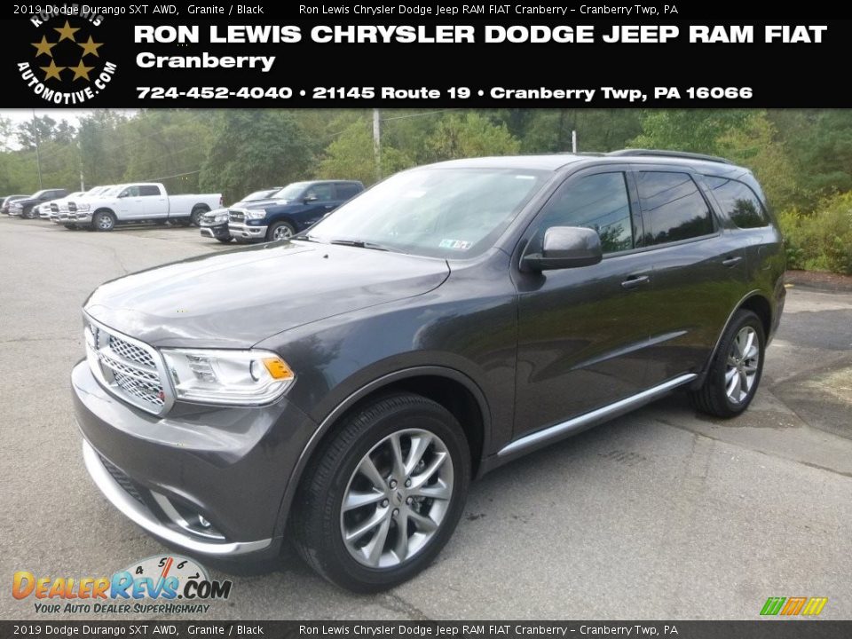 2019 Dodge Durango SXT AWD Granite / Black Photo #1
