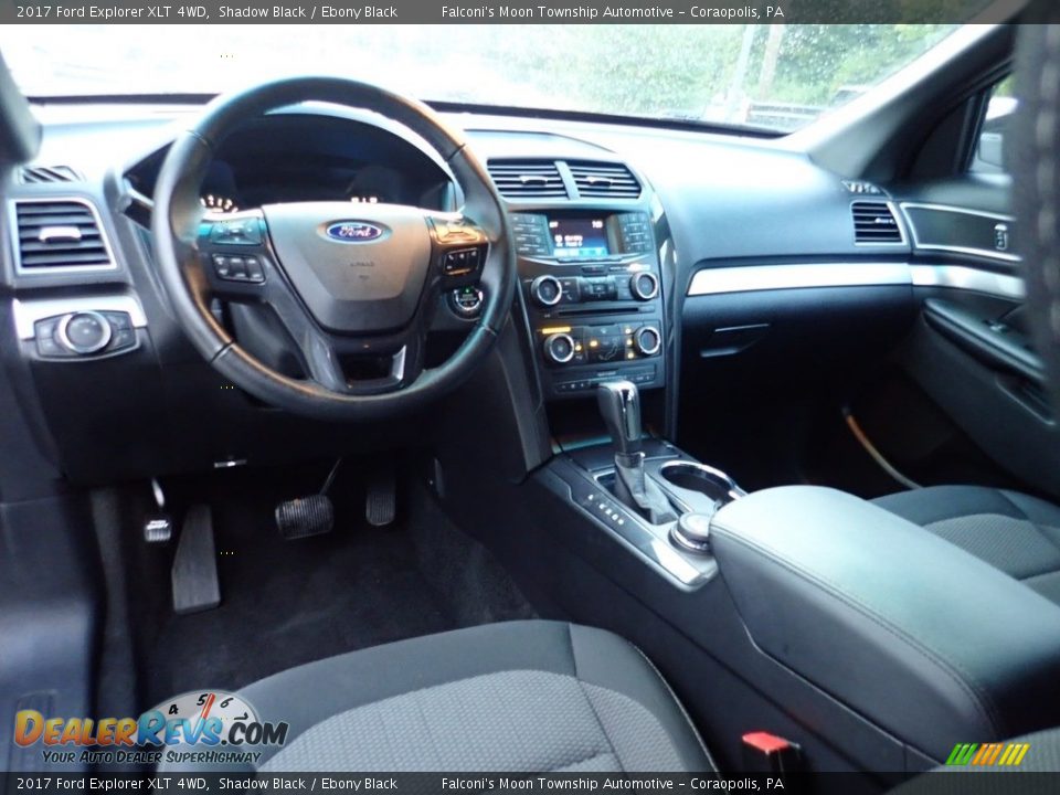 2017 Ford Explorer XLT 4WD Shadow Black / Ebony Black Photo #18