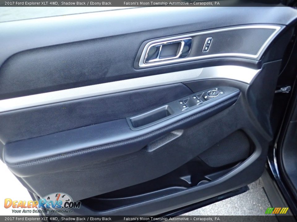 2017 Ford Explorer XLT 4WD Shadow Black / Ebony Black Photo #19