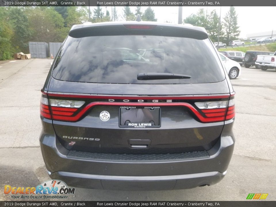 2019 Dodge Durango SXT AWD Granite / Black Photo #4