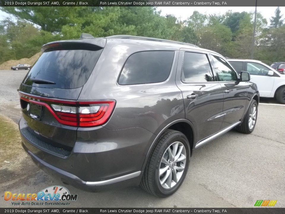 2019 Dodge Durango SXT AWD Granite / Black Photo #5