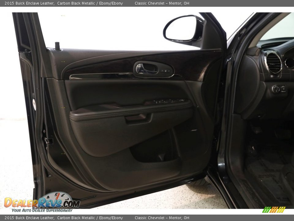 2015 Buick Enclave Leather Carbon Black Metallic / Ebony/Ebony Photo #4