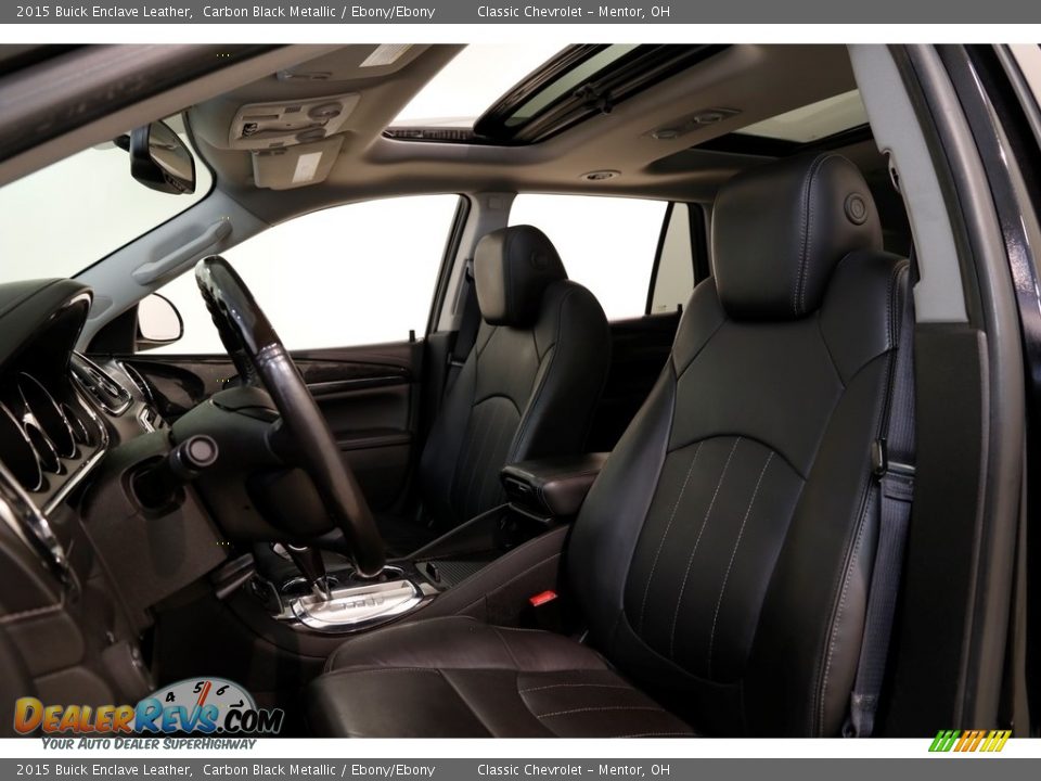 2015 Buick Enclave Leather Carbon Black Metallic / Ebony/Ebony Photo #5