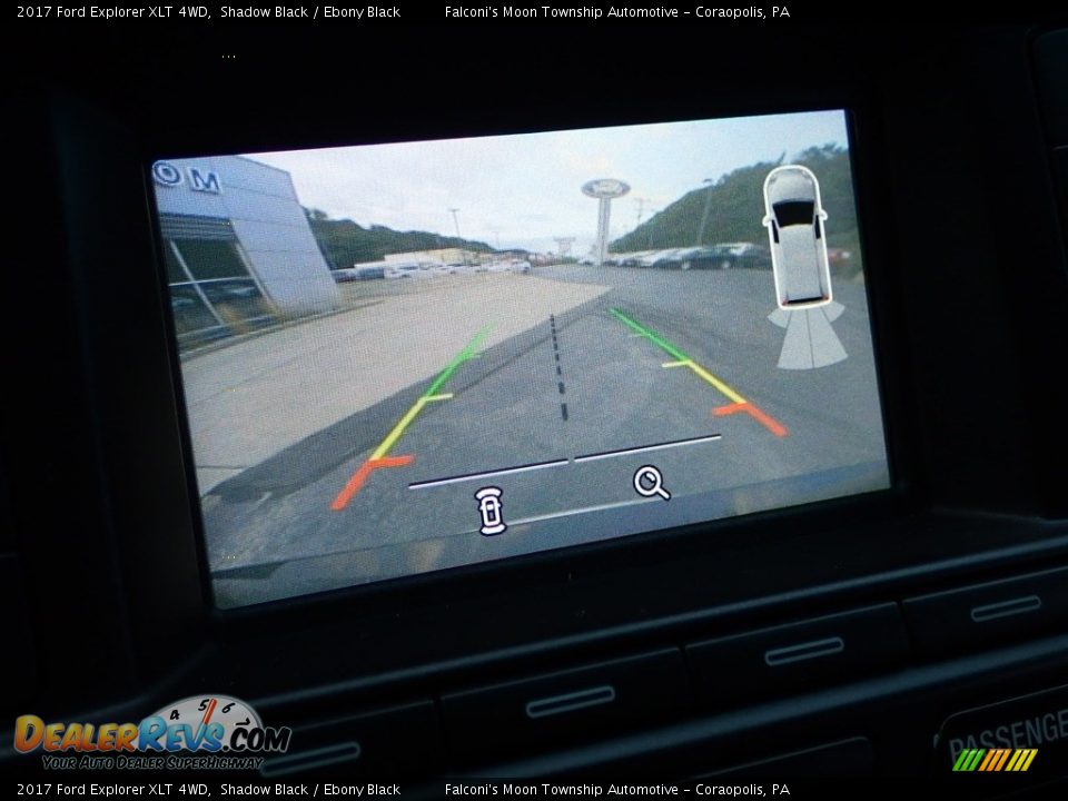 2017 Ford Explorer XLT 4WD Shadow Black / Ebony Black Photo #25