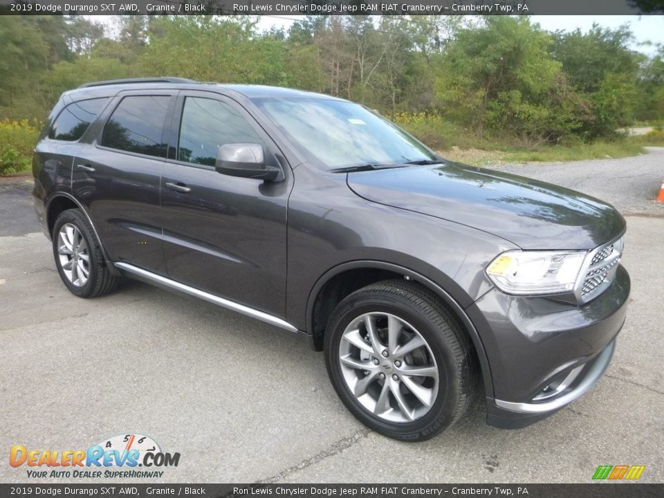 2019 Dodge Durango SXT AWD Granite / Black Photo #7