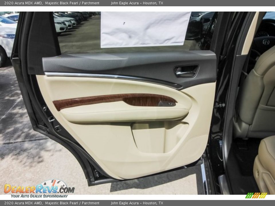 2020 Acura MDX AWD Majestic Black Pearl / Parchment Photo #18