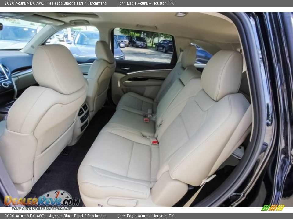 Rear Seat of 2020 Acura MDX AWD Photo #19