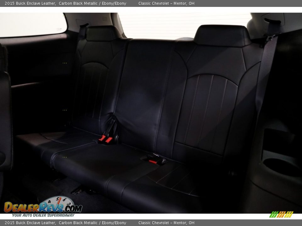 2015 Buick Enclave Leather Carbon Black Metallic / Ebony/Ebony Photo #20
