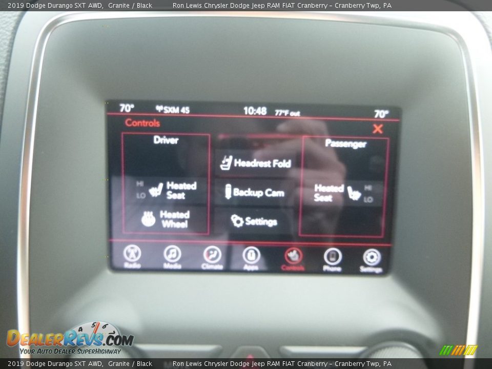 2019 Dodge Durango SXT AWD Granite / Black Photo #18